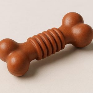 2 Natural Rubber Chew Toy for Teething Puppies and Adult Dogs